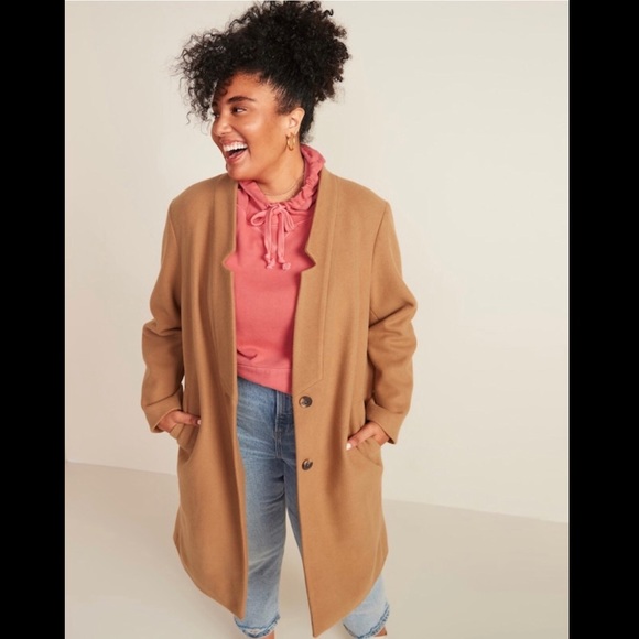 Old Navy Oversized Softbrushed Overcoat 